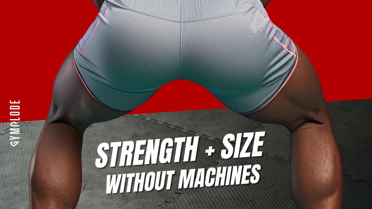 Stronger Glutes and Calves with just Dumbbells