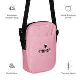 Blush pink Gymplode slingback utility bag key specifications