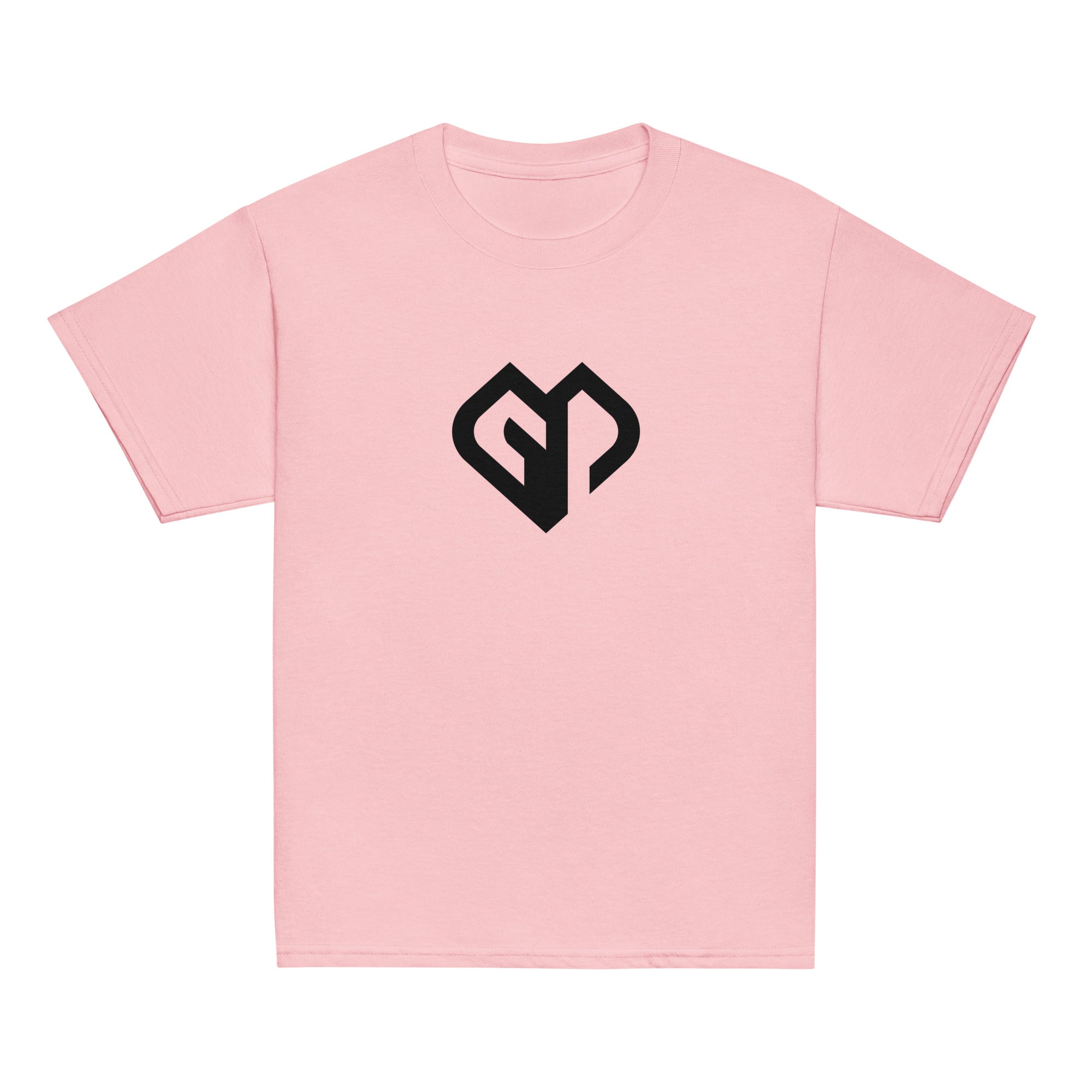 Boys everyday chillout light pink Gymplode t-shirt with large icon logo