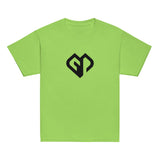 Boys everyday chillout lime Gymplode t-shirt with large icon logo