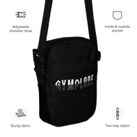 Deep black Gymplode slingback utility bag key features