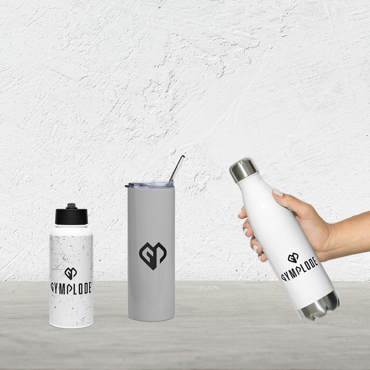 Drinkware Gymplode Collection Banner Mobile View