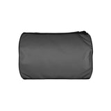 Dusky grey rounded end Gymplode duffle bag with no print, bottom view