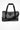 Dusky grey rounded end Gymplode duffle bag with icon logo, front view