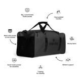 Eclipse grey square end Gymplode duffle bag key features