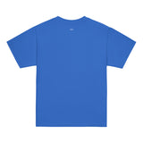 Fearless kids unisex royal Gymplode t-shirt with dual mark imprint, back view