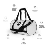 Fog white rounded end Gymplode duffle bag key features