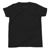 Girls Kitty Kat relaxed fit black Gymplode t-shirt with signature logo