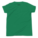 Girls Kitty Kat relaxed fit kelly green Gymplode t-shirt with signature logo