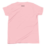 Girls Kitty Kat relaxed fit pink Gymplode t-shirt with signature logo