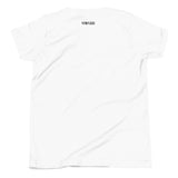 Girls Kitty Kat relaxed fit white Gymplode t-shirt with signature logo