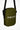 Hunter green Gymplode slingback utility bag with signature logo, front view