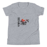 Junior boys stay fit athletic heather Gymplode t-shirt with signature logo