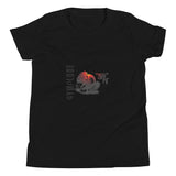 Junior boys stay fit black Gymplode t-shirt with signature logo