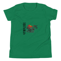 Junior boys stay fit kelly green Gymplode t-shirt with signature logo