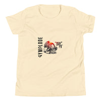 Junior boys stay fit natural Gymplode t-shirt with signature logo