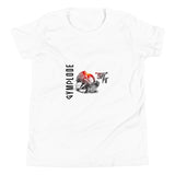 Junior boys stay fit white Gymplode t-shirt with signature logo