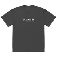 Mens faded black Oversized Faded Streetwear t-shirt with Gymplode signature logo
