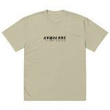Mens faded eucalyptus Oversized Faded Streetwear t-shirt with Gymplode signature logo