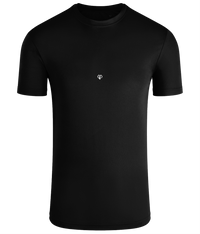 Black TriDri® classic sports activewear mens t-shirt with Gymplode icon logo