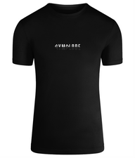 Black TriDri® Duo mens performance t-shirt with Gymplode signature logo