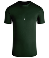 Bottle green TriDri® classic sports activewear mens t-shirt with Gymplode icon logo