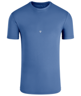 Cornflower TriDri® classic sports activewear mens t-shirt with Gymplode icon logo