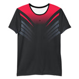 Mens Edge-5 comfort fit activewear t-shirt with Gymplode icon logo, front view