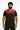Mens Edge-5 comfort fit activewear t-shirt with Gymplode icon logo, front view with model