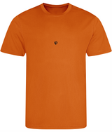 Electric orange AWDis just cool comfort fit mens t-shirt with Gymplode icon logo