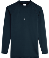French navy AWDis dry-fit long sleeve mens t-shirt with Gymplode icon logo