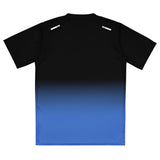 Mens Gymplode Noctis regular fit sports t-shirt with no print, back view