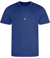 Royal blue AWDis eco just cool comfort fit mens t-shirt with Gymplode icon logo