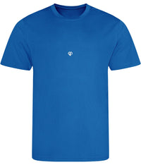 Sapphire blue AWDis eco just cool comfort fit mens t-shirt with Gymplode icon logo