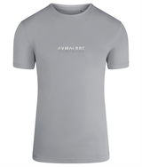 Silver melange TriDri® Duo mens performance t-shirt with Gymplode signature logo
