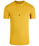Sun yellow TriDri® classic sports activewear mens t-shirt with Gymplode icon logo