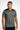 Mens Titan regular fit workout t-shirt with Gymplode icon logo, front view with model