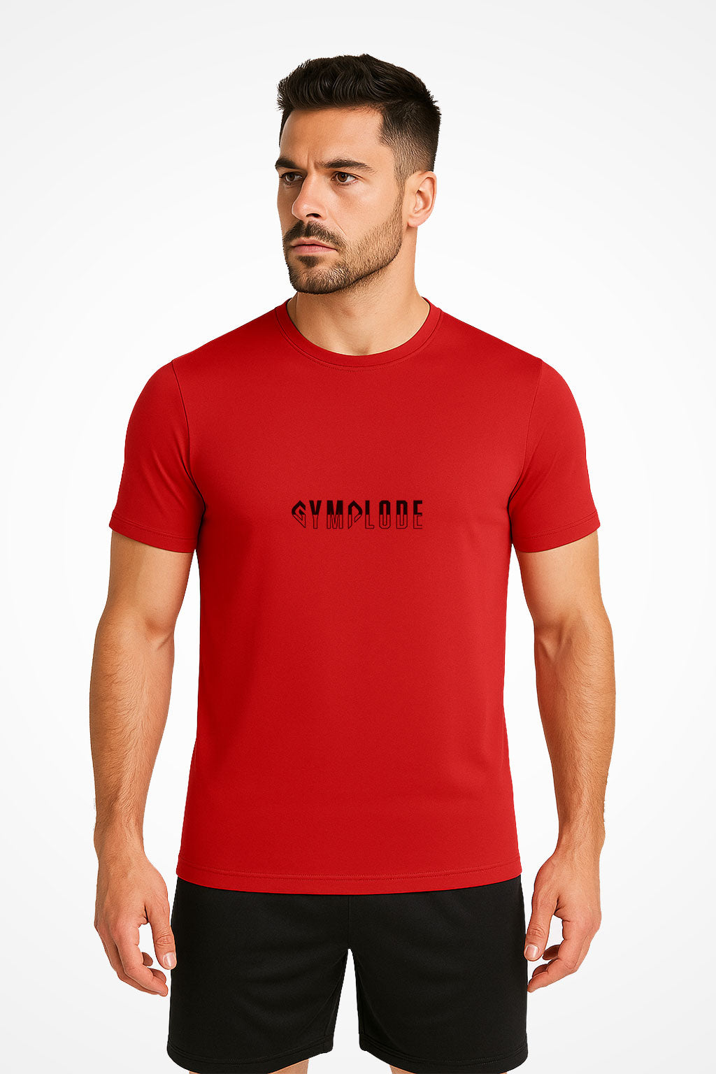 Mens TriDri® Duo performance t-shirt with Gymplode signature logo, front view