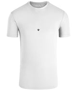 White TriDri® classic sports activewear mens t-shirt with Gymplode icon logo