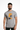 Mens Just Dont Quit slim fit Gymplode t-shirt with icon logo, front view with model