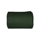 Night green rounded end Gymplode duffle bag with no print, bottom view