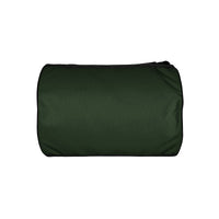 Night green rounded end Gymplode duffle bag with no print, bottom view