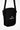 Onyx black Gymplode slingback utility bag with dual mark imprint, front view