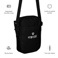 Onyx black Gymplode slingback utility bag key features