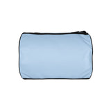 Pattens blue rounded end Gymplode duffle bag with no print, bottom view