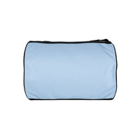 Pattens blue rounded end Gymplode duffle bag with no print, bottom view