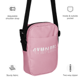 Rose pink Gymplode slingback utility bag key features