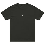 Washed-black Oversized Vintage unisex t-shirt with Gymplode iconic imprint