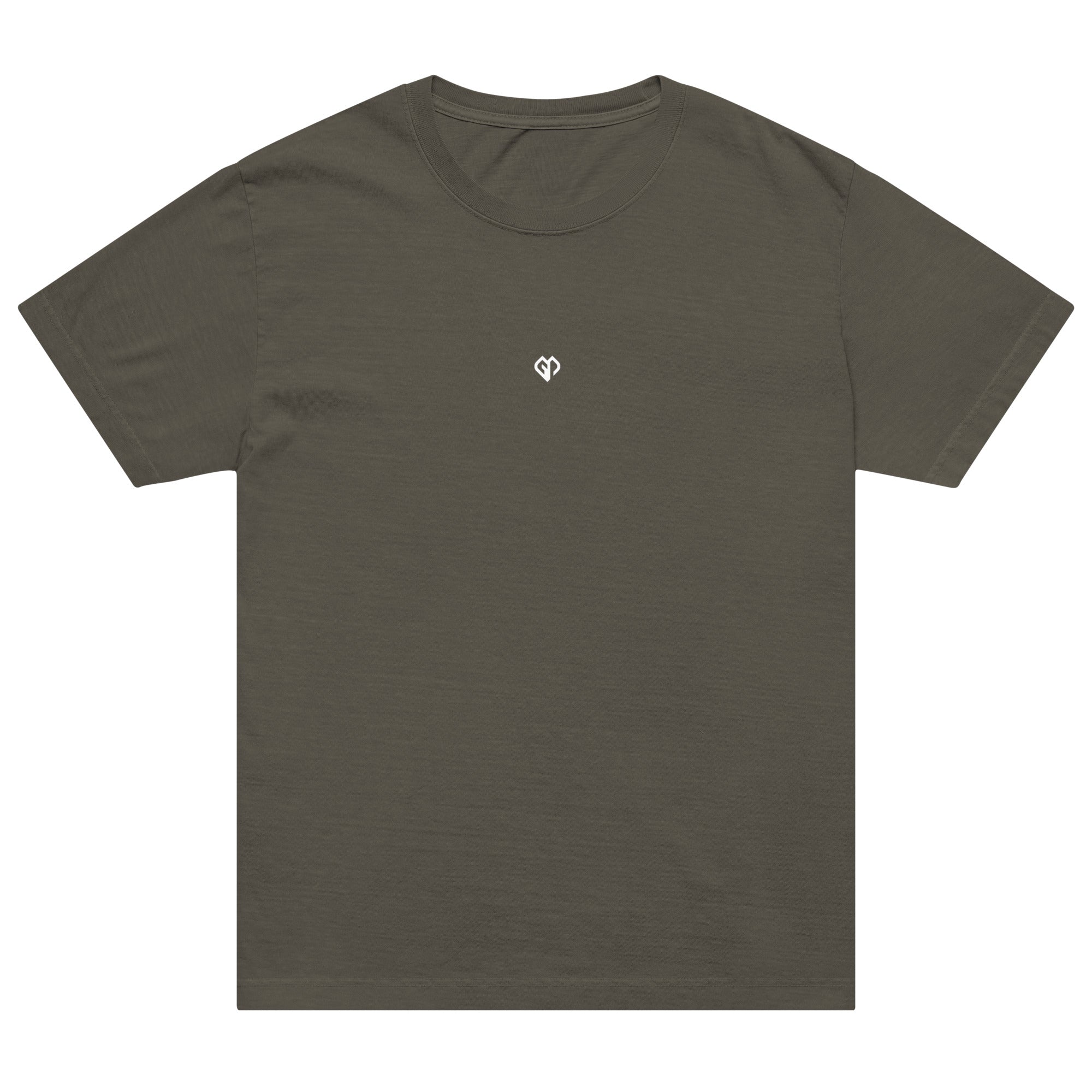 Washed charcoal Oversized Vintage unisex t-shirt with Gymplode iconic imprint