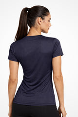 Womens AWDis eco girlie fit workout t-shirt with no print